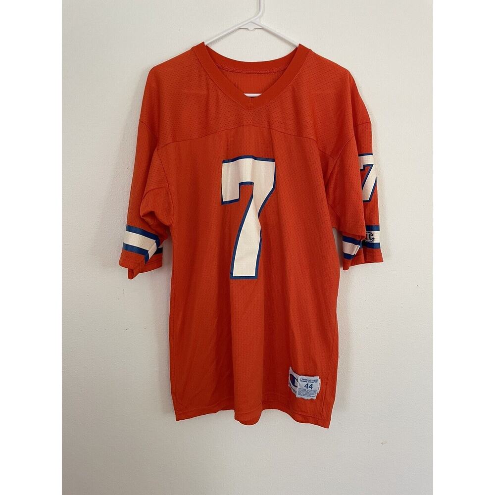 Vintage 90s John Elway Denver Broncos Champion Football Jersey (44) Men's Large